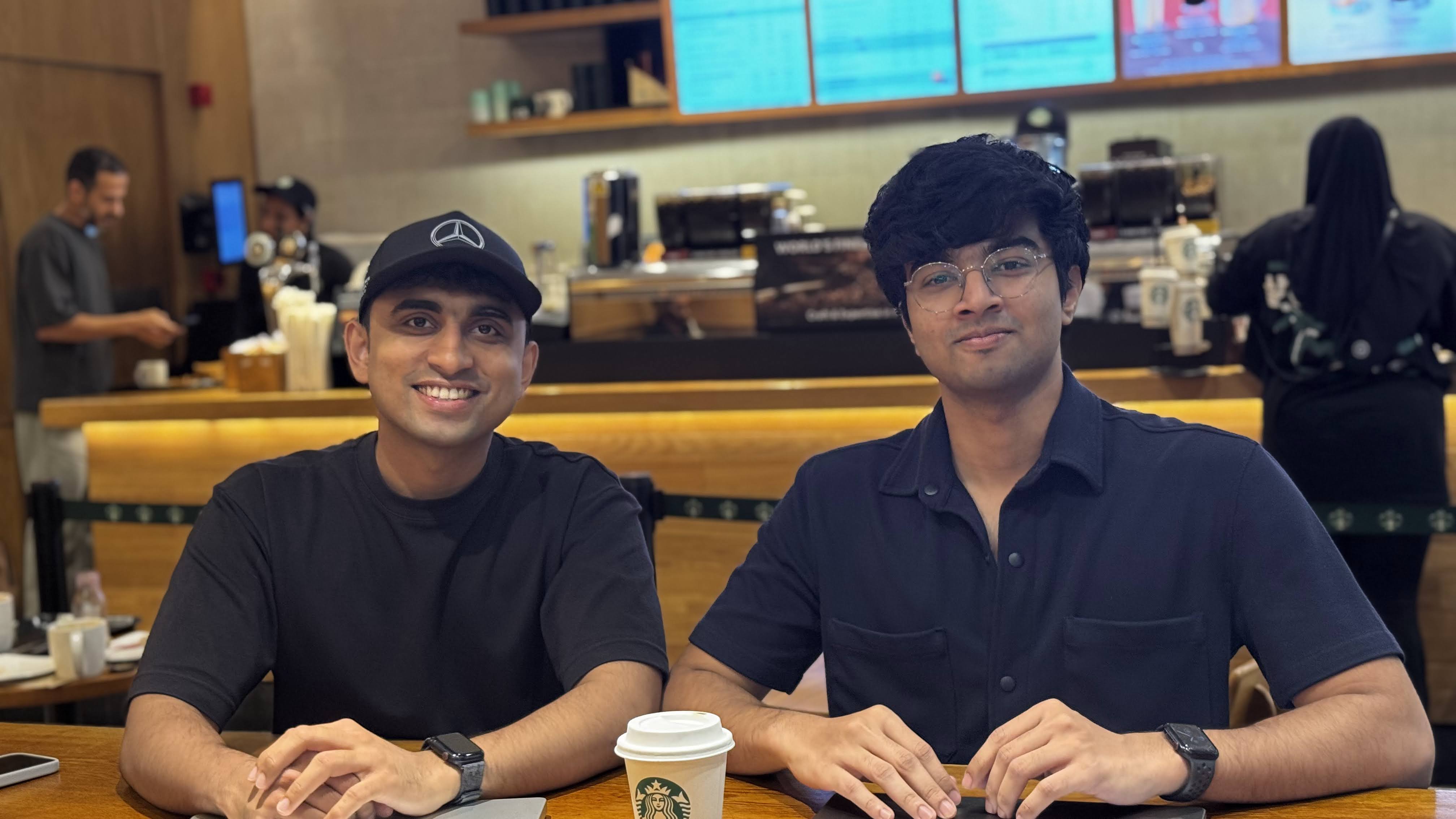 Co-founders Shibin and Yan